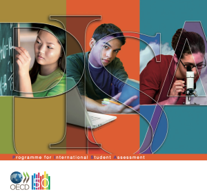 The PISA report front cover (C) OECD.
